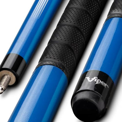 Viper by GLD Products Revolution Sure Grip Pro 58" Pool Cue - color: Blue, size: 20 Ounce