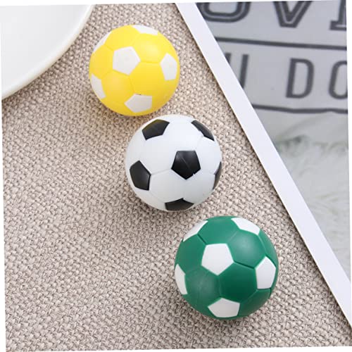 TOYANDONA 15pcs Foosball Table Balls Football Soccer Toy Creative Tabletop Game Accessory for Indoor - color: As Shown