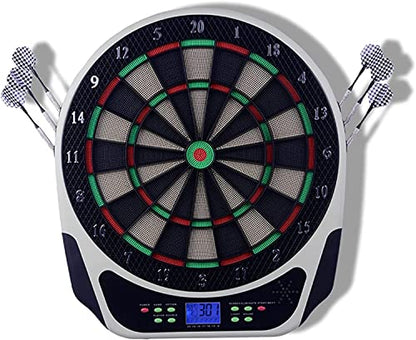Electronic Dart Board, Professional Darts Competition Games, 159 Kinds of Gameplay in 18 Categories of Games,6 Soft Tip Darts，Darts Machine