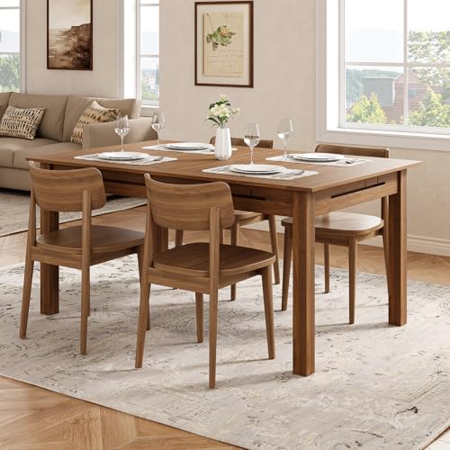 Board Game Table with Removable Top, 63" Dining/Gaming Table for 4-6 Players with 53in x 31.5in Play Area, Includes 6 Cup Holders & Trays, Rustic Brown (Game Mat Not Included) - color: Rustic Brown