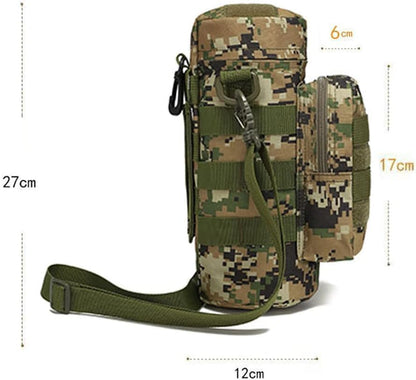 Bocce Ball Bag for 90mm 84mm 73mm 3 Bocce Game,Multifunctional, Zip Design, Powerful. Size: 27 x 12 x 12 cm、 - color: camouflage