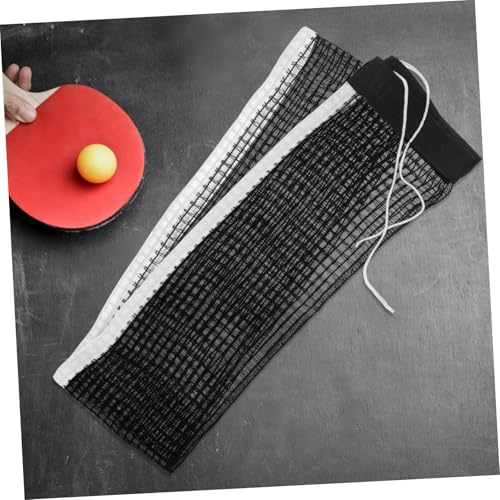 BESPORTBLE Net for Table Tennis Replacement Lightweight Polyester-Cotton Folding Mesh Net for Indoor and Outdoor Use Easy Setup Portable and Durable for Training and Leisure