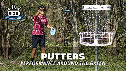 Westside Discs Origio Burst Crown Disc Golf Putter | Frisbee Golf Putt and Approach Disc | Great Off of the Tee Box Throwing Stable Putter | 170g Plus | Stamp Color and Burst Pattern Will Vary - color: Gray