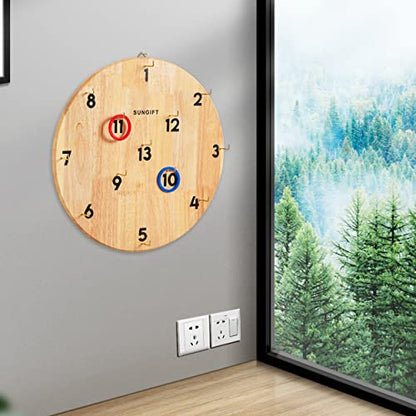 SUNGIFT Hook Ring Toss Game for Adults & Kids - Yard Hooky Ring Tossing Games - Hookie Wall Game Indoor & Outdoor Family Fun - Home, Party, Office, Camping & Backyard Games - style: Giant 20"