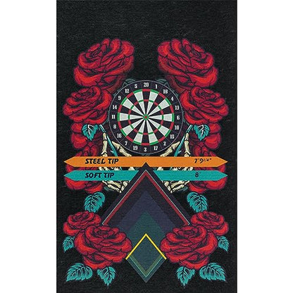 Pig Home Solutions Color Burst Design Self-Sticking Dart Mat - style: Rose & Bone