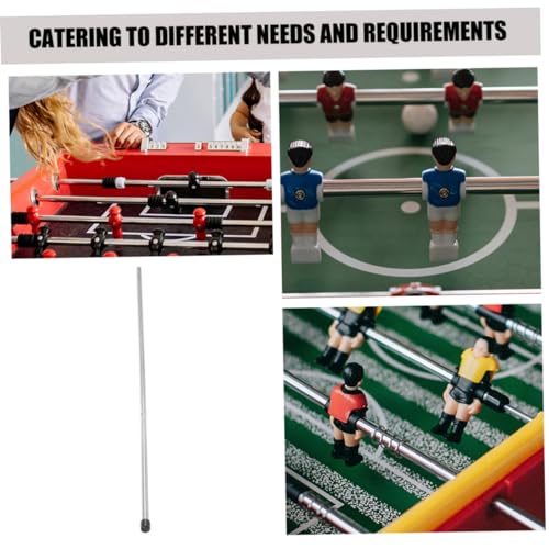 FAVOMOTO Football Table Metal Rod Replacement Accessory for Soccer Machine Handle for Enhanced Game Suitable for Indoor and Home Use