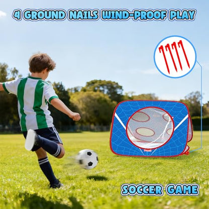 Spider Bean Bag Toss Game, Cornhole Board Outdoor Toys for Kids Age 4-12 | Outdoor Toys for Toddlers, Family Party Activity, Yard Backyard Beach Lawn Camping Game, Christmas Birthday Gift for Boys