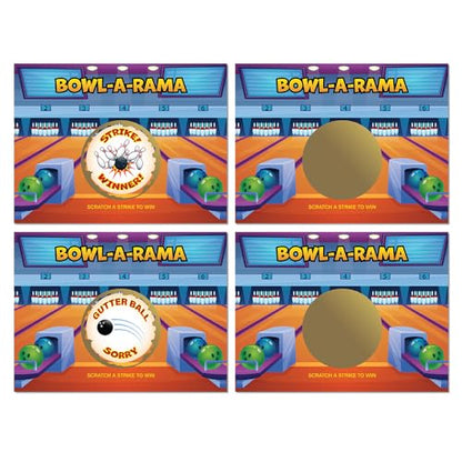 My Scratch Offs Bowling Scratch Off Game Cards 26 Pack - 2 Winning and 24 Sorry - style: Bowling
