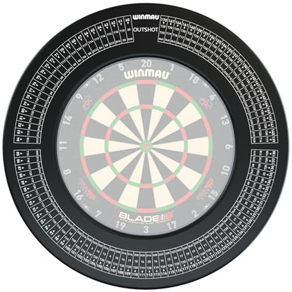 Winmau Xtreme Dartboard Surround - style: Outshot Black
