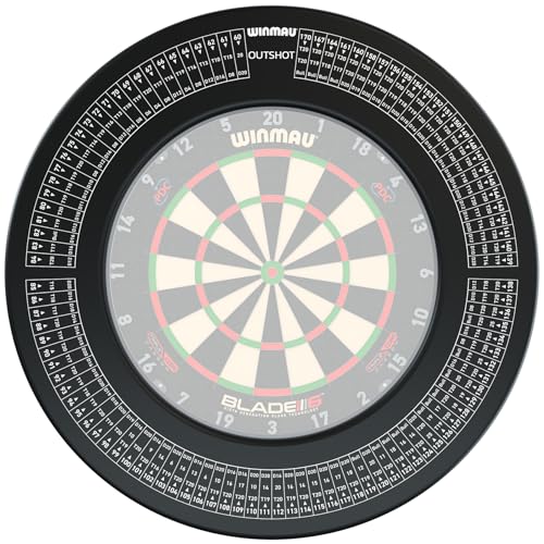 Winmau Xtreme Dartboard Surround - style: Outshot Black