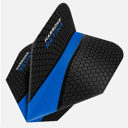 Harrows Retina | Premium Extra Strong 100 Micron Dart Flights in Standard Shape … - color: Blue