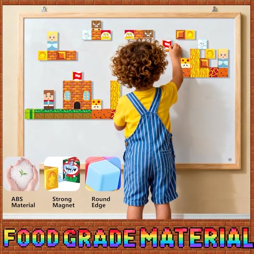 Mini Magnetic Building Blocks Travel Set with Case, 45pcs Travel Magnetic Toys with Portable Box for Kids, STEM Educational Sensory Toys, Classroom Must Have, Learning Gift for Toddlers, Boys & Girls - style: Classic