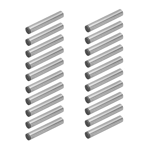POWERTEC 71475-P2 Hardened Steel Dowel Pins 1/4" x 1-1/2" | Heat Treated and Precisely Shaped for Accurate Alignment, 20 PK - size: 1/4" x 1.5" (20pk)