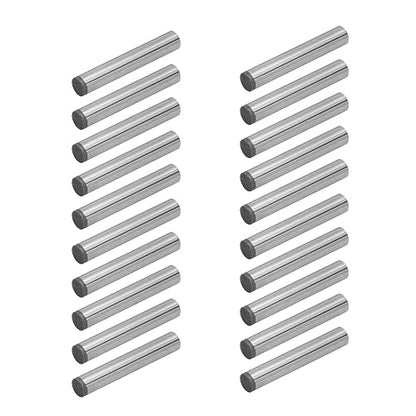 POWERTEC 71475-P2 Hardened Steel Dowel Pins 1/4" x 1-1/2" | Heat Treated and Precisely Shaped for Accurate Alignment, 20 PK - size: 1/4" x 1.5" (20pk)