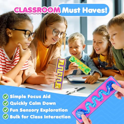 Squishy Toys Sensory Fidget Toys for Kids: 3 Pack Gel-Filled Sensory Toys for Autism ADHD Calming Tools - Sensory Fidget Toys for Classroom Prizes Travel Essentials - Gifts for Party Favors - style: 3 Pack-Squeeze