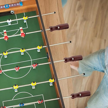 8X Soccer Table Handles 16mm Hole Replacement Handles Foosball Table Rod End Caps Wooden Handle Grips for Table Game