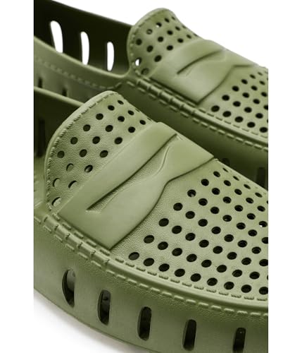 Floafers Country Club Driver 2.0 - color: Chive Green/Bright White, size: 10