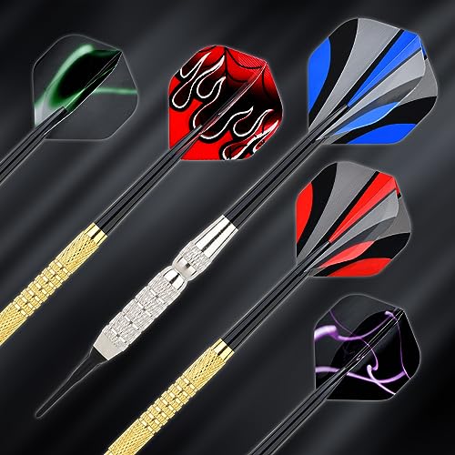 Steel Tip Darts Set 18 Grams15 Pack Steel Barrels - style: s pc 15
