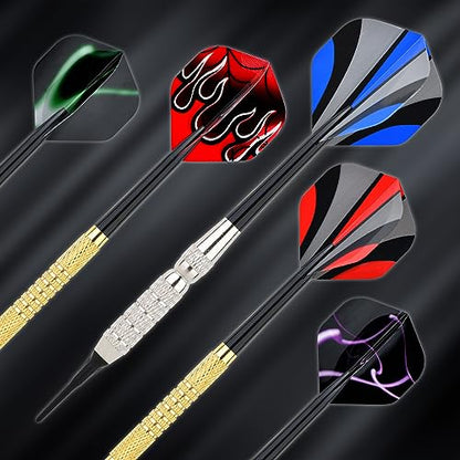 Steel Tip Darts Set 18 Grams15 Pack Steel Barrels - style: s pc 15