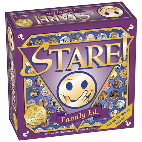 Stare - Fun Game of Visual Recall Where Quirky Image Cards Challenge Players' Minds – Classic for Adult & Family Game Night