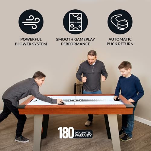 Hathaway Dorsett 60-in Air Hockey Table with LED Scoring