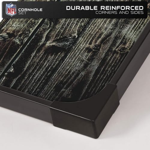 Wild Sports NFL 2' x 3' MDF Deluxe Cornhole Set - with Corners and Aprons