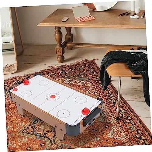 KESYOO 1Pc Mini Table Ice Hockey Game for Lightweight Portable Tabletop Competition with Durable Design Battery Flow for Indoor Fun