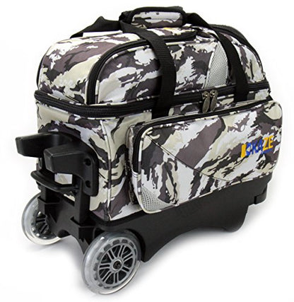 2 Ball Bowling Roller + 1 Ball Color Matching Add On Tote - color: White Camo