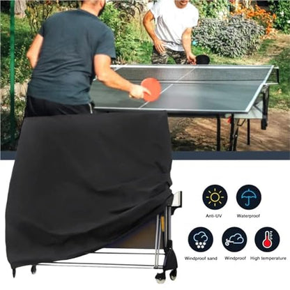 1pc Ping Pong Table Cover Heavy Duty Waterproof Dust-Proof Tennis Protection for Indoor/Outdoor Storage