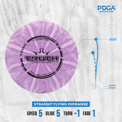 Dynamic Discs Prime Burst 4-Disc Golf Starter Set | Includes Putter, Midrange, Fairway & Driver | Golf Discs Set for Beginners | 170-176g | Beginner Pack for Amateurs - size: 4 Pack