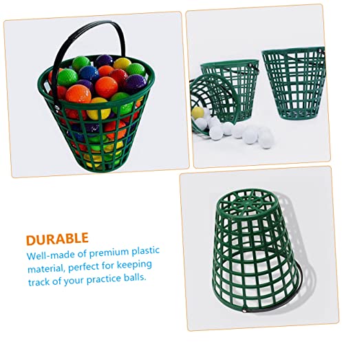 Hemoton 1pc Golf Balls Bucket Portable Ball Container Golfball Container Storage Holder Golfs Supplies for Home