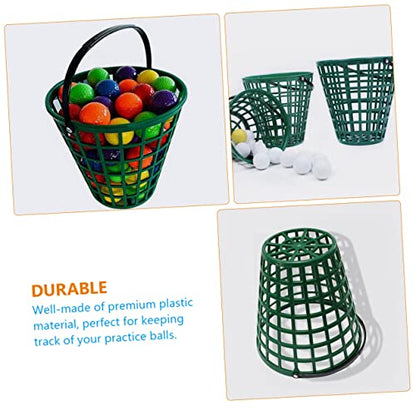 Hemoton 1pc Golf Balls Bucket Portable Ball Container Golfball Container Storage Holder Golfs Supplies for Home