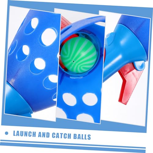 Outanaya 2Sets Toss and Catch Ball Game Set Outdoor Garden Activity Supplies for Fun Backyard Games for Ages Great for Hand Eye Coordination and Active Play