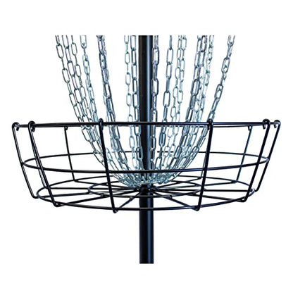Disc Golf Practice Basket by Divergent Discs | 24-Chain Portable Target