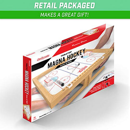 GoSports Magna Hockey Tabletop Board Game - Fast-Paced Magnet Game - style: Magna Hockey