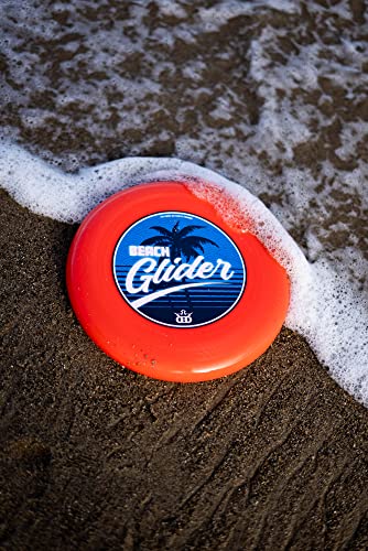 Dynamic Discs Beach Glider Flying Disc, Catch and Throw Frisbee Discs Golf, Predictable Flight Pattern, 175g+, Red - color: Red
