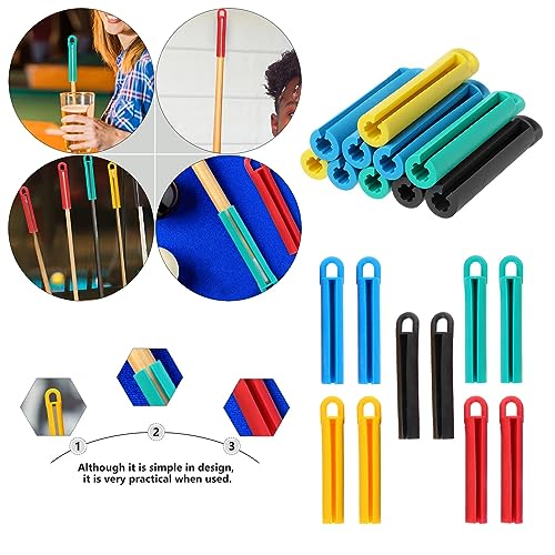 5 Pack Pool Cues Hanger Non-Warping Shaft Straighten Stand Holder with Hanging Hook Storage Organizer for Pool Cue Stick Snooker Billiard Cues Pool Sticks Maintain Keep Straight