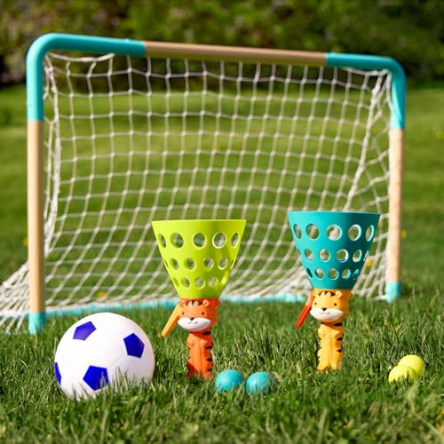 B. toys – Pop & Catch Game – 2 Launchers & 4 Balls – Ball Games for Kids – Outdoor Activity – 3+ Years– Pop 'n' Launch - style: Pop n Launch