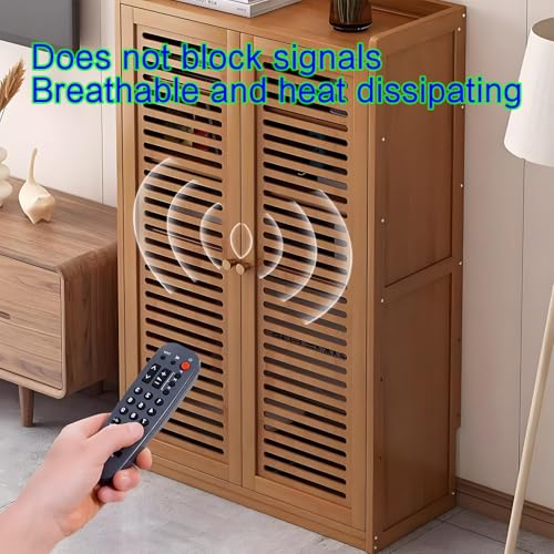 Audio Video Media Stand Cabine,Media Storage Cabinet,Modern AV Cabinet,AV Rack Gaming Cabinet,AV Stereo Cabinet,Wood Stereo Cabinet,Stereo Cabinet Media Stand,Audio Video Media Stand(Brown,59x25x67cm/ - color: Brown, size: 59x25x67cm