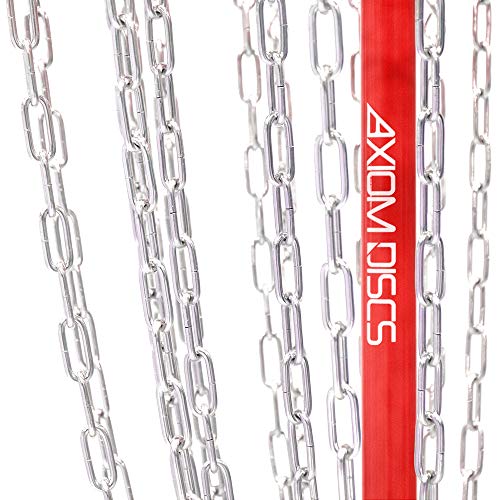Axiom Discs Pro 24-Chain Disc Golf Basket - color: Red