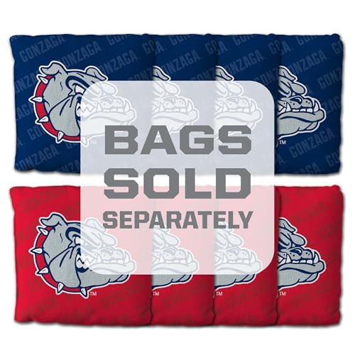 YouTheFan NCAA 2' x 4' Slogan Series Professional Wood Cornhole Game - color: Gonzaga Bulldogs