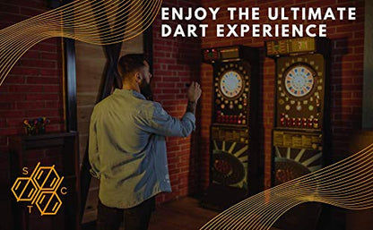 Soft Tip Darts Set - Professional Darts with Customizable Configuration, Aluminum & Plastic Shafts, O-Rings, Flights, Dart Tool, 50PC Extra 2BA Tips - color: 17g-Signature-STC10414