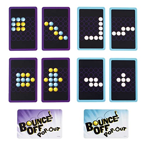 Mattel Games Bounce-Off Pop-Out Party Game for Family, Teens, Adults and Game Night, Balls Go Flying, No Batteries Required