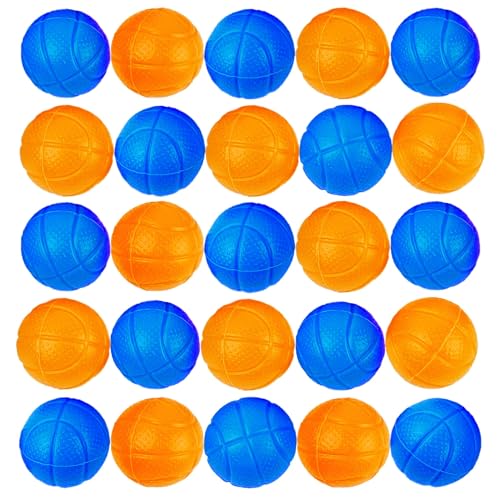 ArtCreativity Mini Basketball Tabletop Game with 20 Mini Balls or 24 Replacement Balls, 2-Player Desktop Arcade Basketball Toy for Kids and Adults - style: Replacement Basketballs