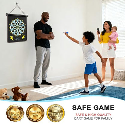 Gifts for 6 7 8 9 10 11 12 13 14 15 16 Years Old Girl Boys, Outdoor Games Activities Toys for Kids 8-12, Magnetic Dart Board, Teen Gift Ideas for Christmas, Birthday - style: Blue