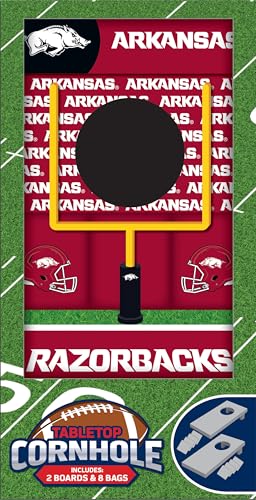 MasterPieces NCAA Syracuse Orange Tabletop Cornhole Game - Home Decor - style: Arkansas Razorbacks