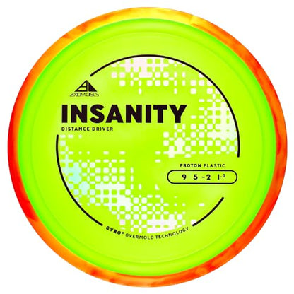 Axiom Discs Proton Insanity Disc Golf Distance Driver (155-160g / Colors May Vary) - size: 155-160g