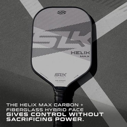 Selkirk Sport SLK Helix Pro Pickleball Paddle | Carbon Fiber & Fiberglass - color: Legend Gray