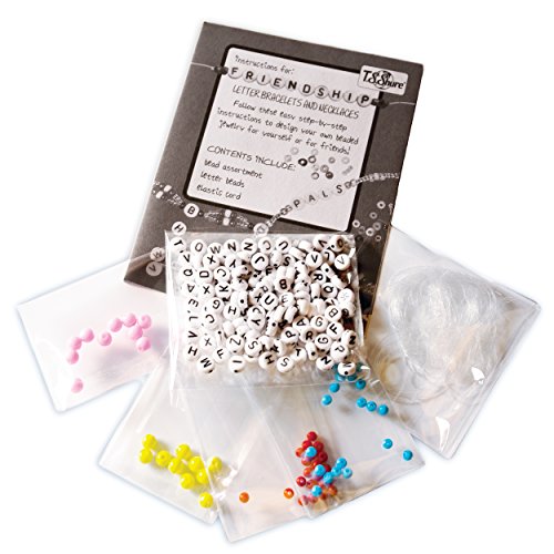 TS Shure by Bendon Friendship Bracelet Mini Craft Activity Tin with 190 Beads and Elastic Cord 51243 - style: Friendship Bracelet Craft Tin