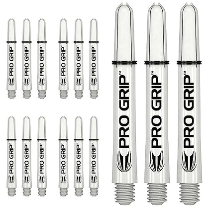 Target Darts 5 x Sets of Pro Grip Shaft - 15 in Total - color: White, size: Short